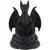 Decoratiune / Suport pentru cristale, Dragon negru - 15cm