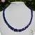 Colier lapis lazuli patratele 5-6mm