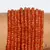 Sirag carneol discuri fatetate 4-5mm, 33cm