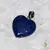 Pandantiv inima lapis lazuli 20mm