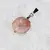 Pandantiv opal roz patrat fatetat 15mm