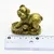 Statueta Feng Shui porc auriu din rasina 5,5cm, model 1