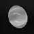 Selenit alb oval slefuit 60-65mm