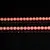 Colier coral roz sfere fatetate 6mm