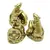Statueta Feng Shui Sobolan cu moneda si broasca - 6,5cm