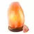 Veioza / Lampa din sare de Himalaya pe suport din lemn 2-3 Kg, Alege greutatea: 2-3 Kg