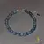 Bratara kianit sfere 6mm si argint 925