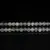 Colier cuart gri sfere 6mm