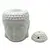 Vas aromaterapie din ceramica cu model Buddha, mare - alb, imagine 2