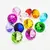 Set 12 cristale decorative din sticla K9, diamante, medii - 4cm
