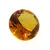 Cristal decorativ din sticla K9, diamant, mare - 6cm, amber