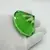 Cristal decorativ din sticla K9, diamant, mare - 6cm, verde, imagine 3