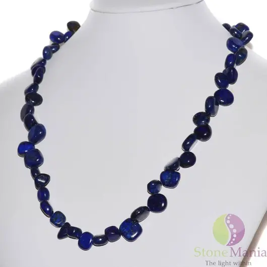 Colier lapis lazuli freeform