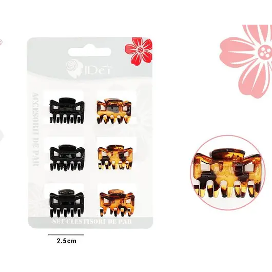 Set Clestisori de Par 2.5cm 6buc 057725
