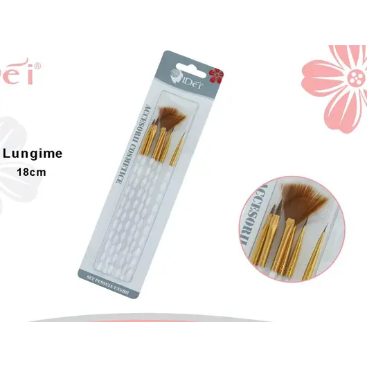 Set Pensule Pictura Unghii 6 Piese B-DZB-30028 18cm 036927