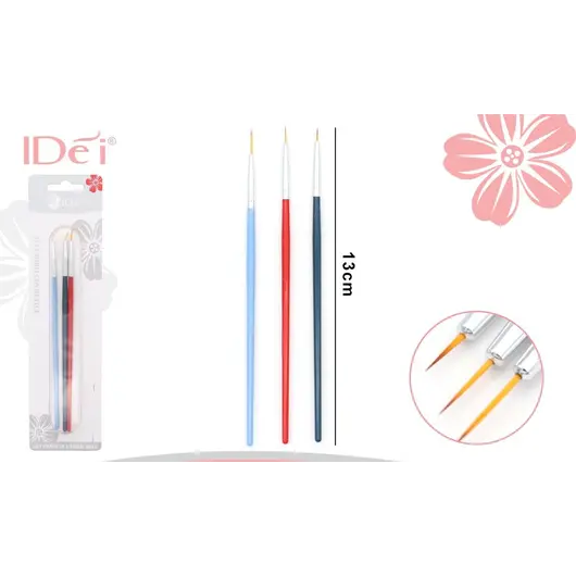 Set Pensule Unghii 3buc 054577