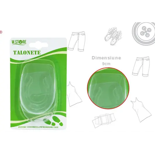Talonete Silicon pentru sustinerea Calcaiului M 2buc 025517