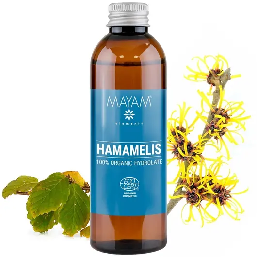 Apa florala de Hamamelis Bio, Mayam 100 ml, imagine 2