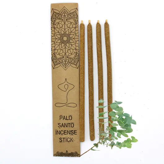Betisoare parfumate din Palo Santo natural, 4 bucati, Eucalyptus