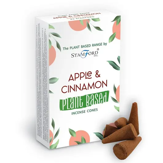 Conuri parfumate pe baza de plante Stamford, Apple & Cinnamon