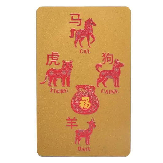 Card Feng Shui Crucea de Pamant pentru zodia Cal 2022