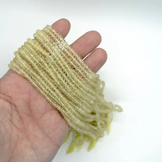 Sirag cuart lemon discuri fatetate 3-4mm, 33cm, imagine 6