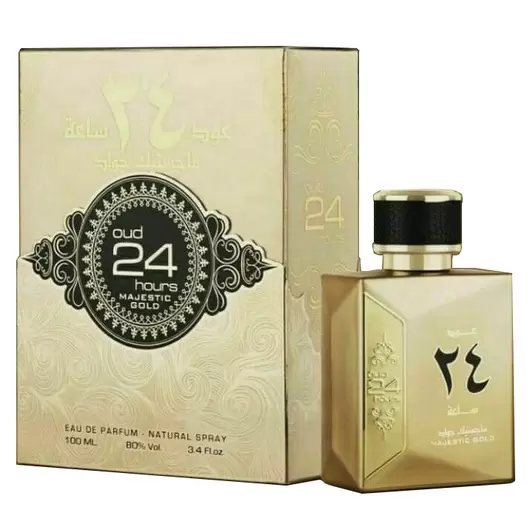 Apa de Parfum Ard al Zaafaran, Oud 24 Hours Majestic, Unisex, 100 ml