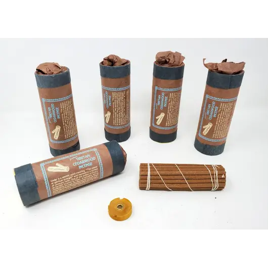 Betisoare parfumate din ierburi naturale, 30buc (12cm), Cedarwood