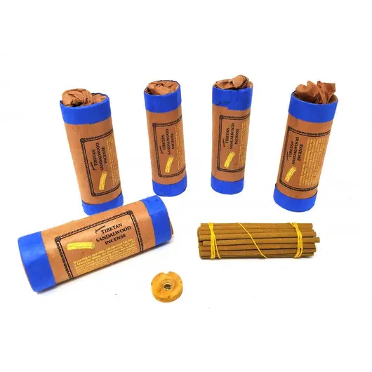 Betisoare parfumate din ierburi naturale, 30buc (12cm), Sandalwood