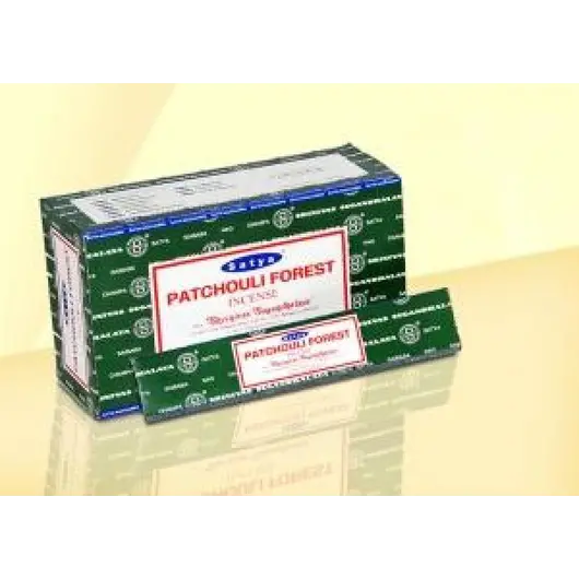 Betisoare parfumate Satya Patchouli Forest 15g