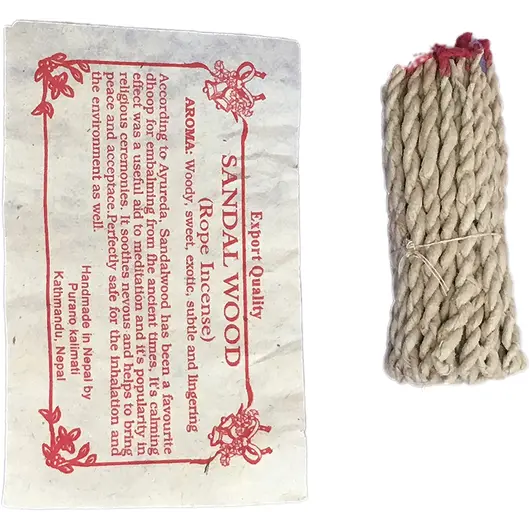 Franghie Ierburi Naturale Rulate - SANDALWOOD 45buc, imagine 3