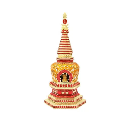 Statueta Feng Shui Manjushri Wisdom Stupa, imagine 2