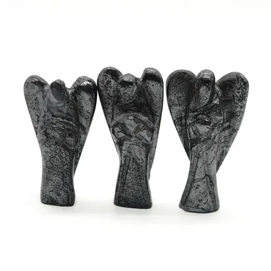 Inger gravat manual India, Hematit - 5cm, imagine 2