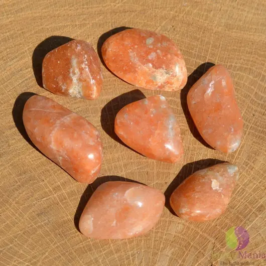 Calcit orange grafitat 27-30mm
