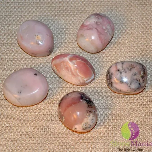 Opal roz rulat 30mm