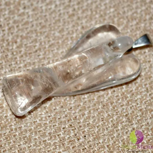 Pandantiv cristal de stanca inger