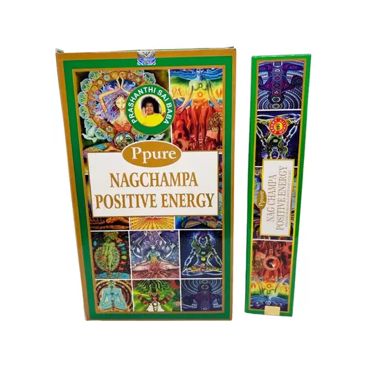 Betisoare parfumate Ppure Nag Champa Positive Energy 15g