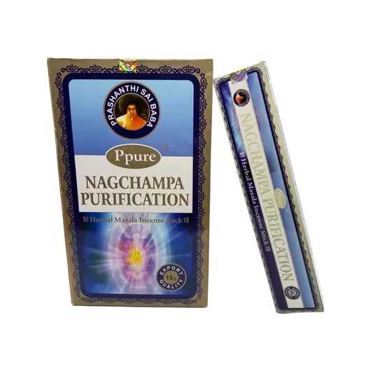 Betisoare parfumate Ppure Nag Champa Purification 15g