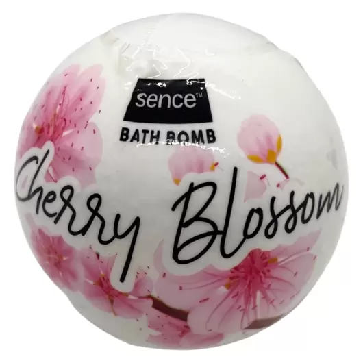 Bomba de baie efervescenta, Sence Beauty, Cherry Blossom, 180g