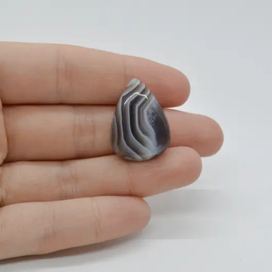 Cabochon Agat botswana  26x18x6mm C62
