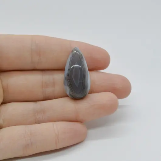 Cabochon Agat botswana  28x14x7mm C59