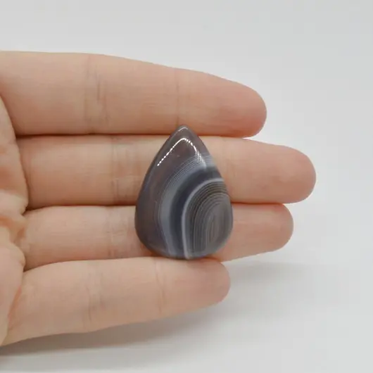 Cabochon Agat botswana  30x22x6mm C38