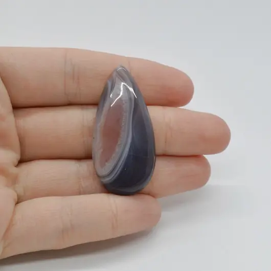 Cabochon Agat botswana  41x20x6mm C34