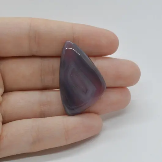 Cabochon Agat Botswana Portocaliu 35x22x6mm C14