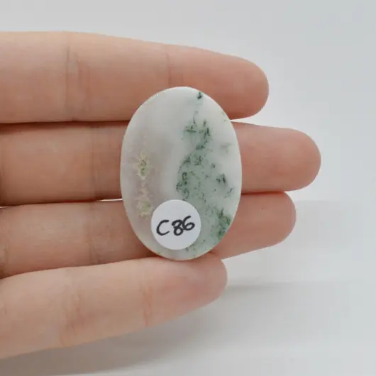 Cabochon Agat Copac 35x25x6mm C86, imagine 2