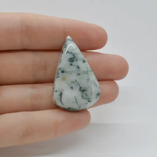 Cabochon Agat Copac 37x24x7mm C39