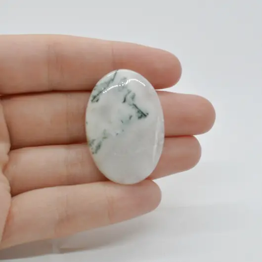 Cabochon Agat Copac 37x25x6mm C4