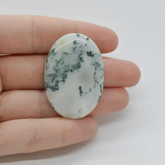 Cabochon Agat Copac 41x29x6mm C47