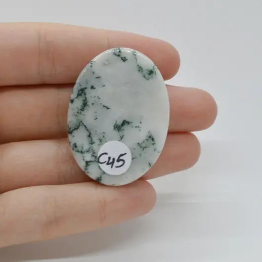 Cabochon Agat Copac 41x30x6mm C45, imagine 2