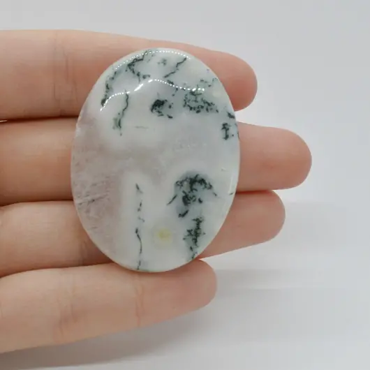 Cabochon Agat Copac 47x35x6mm C27